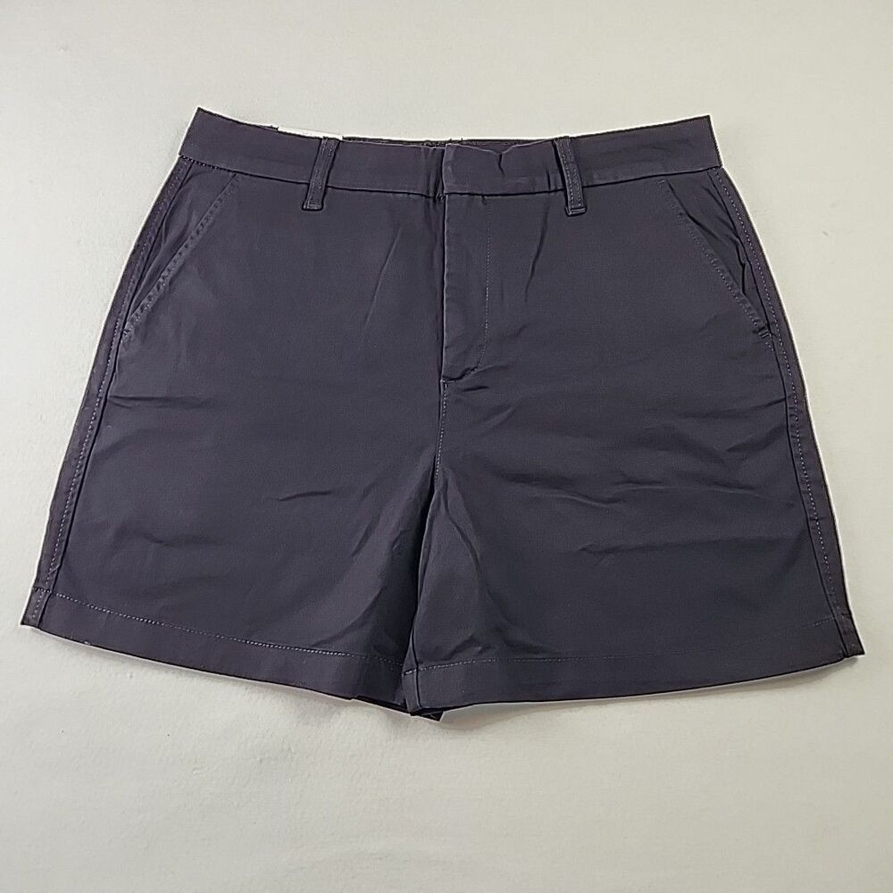 New - Gloria Vanderbilt Women's Chino Shorts Stretch Twill 5" Inseam Size 12